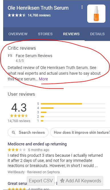 Critic Reviews